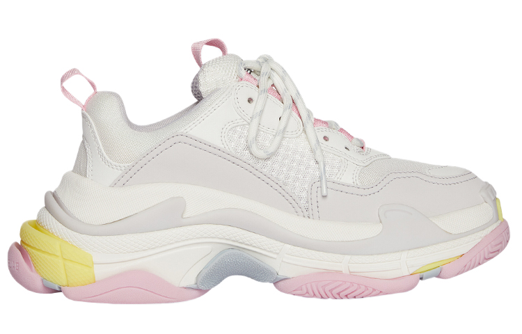 Balenciaga Triple S White Yellow Women's купить в интернет-магазине Yoocart с быстрой доставкой по России.