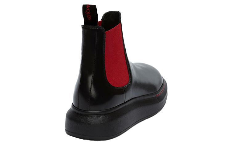 Alexander McQueen Hybrid Chelsea Boot Black Red купить в интернет-магазине Yoocart с быстрой доставкой по России.
