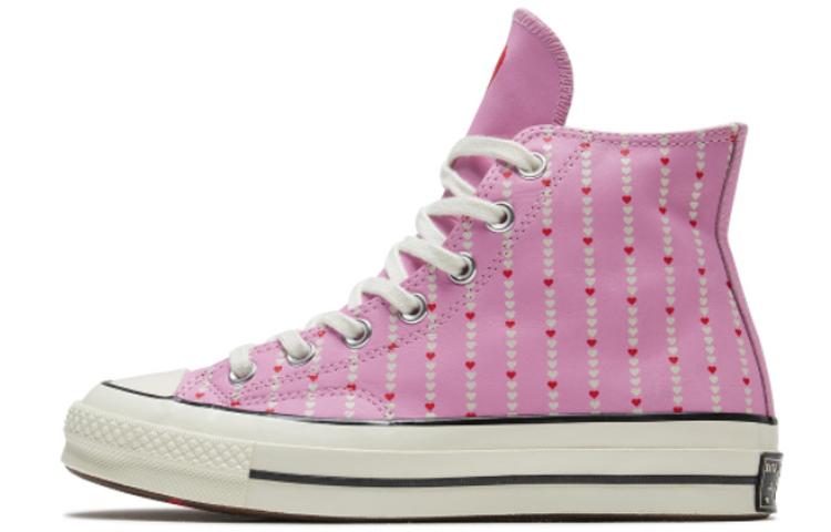 Converse Chuck Taylor All Star 70 Hi Love Fearlessly Peony Pink Women's