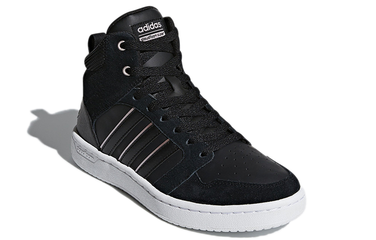 Adidas Neo Neo Cloudfoam Super Hoops Mid 'Black' Women's