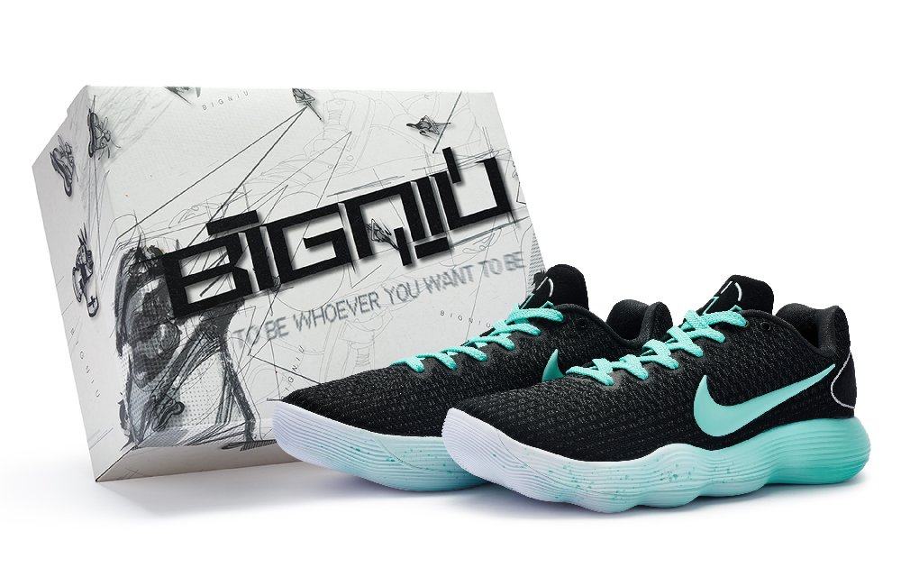 Nike Hyperdunk 2017 Basketball Shoes Men Low-Top Tiffany Blue