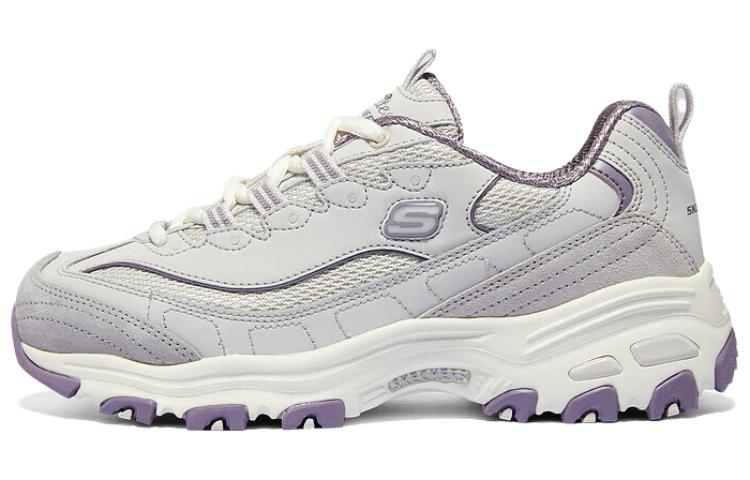 Skechers D'Lites 1.0 Shoes 'Grey Purple' Women's