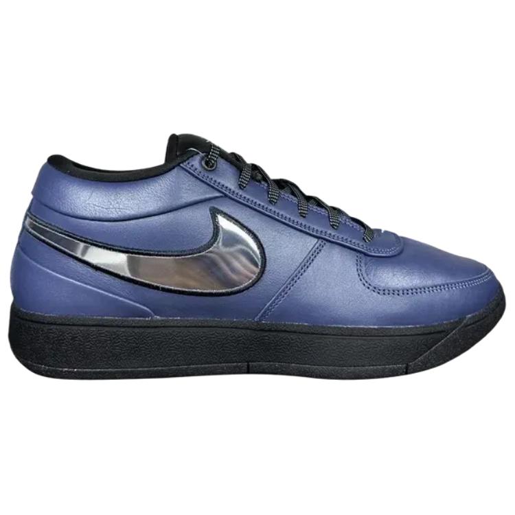 Nike Book 1 Abrasion Resistant Low top Basketball Shoes Men's Dark Blue