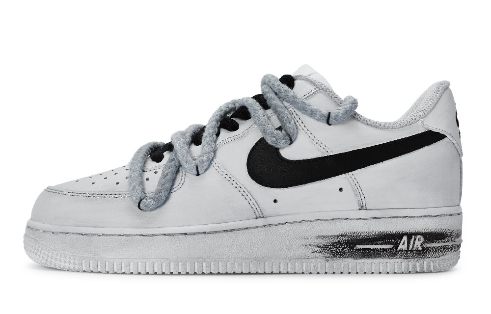 Nike Air Force 1 Skateboard Shoes Women's Low top Black