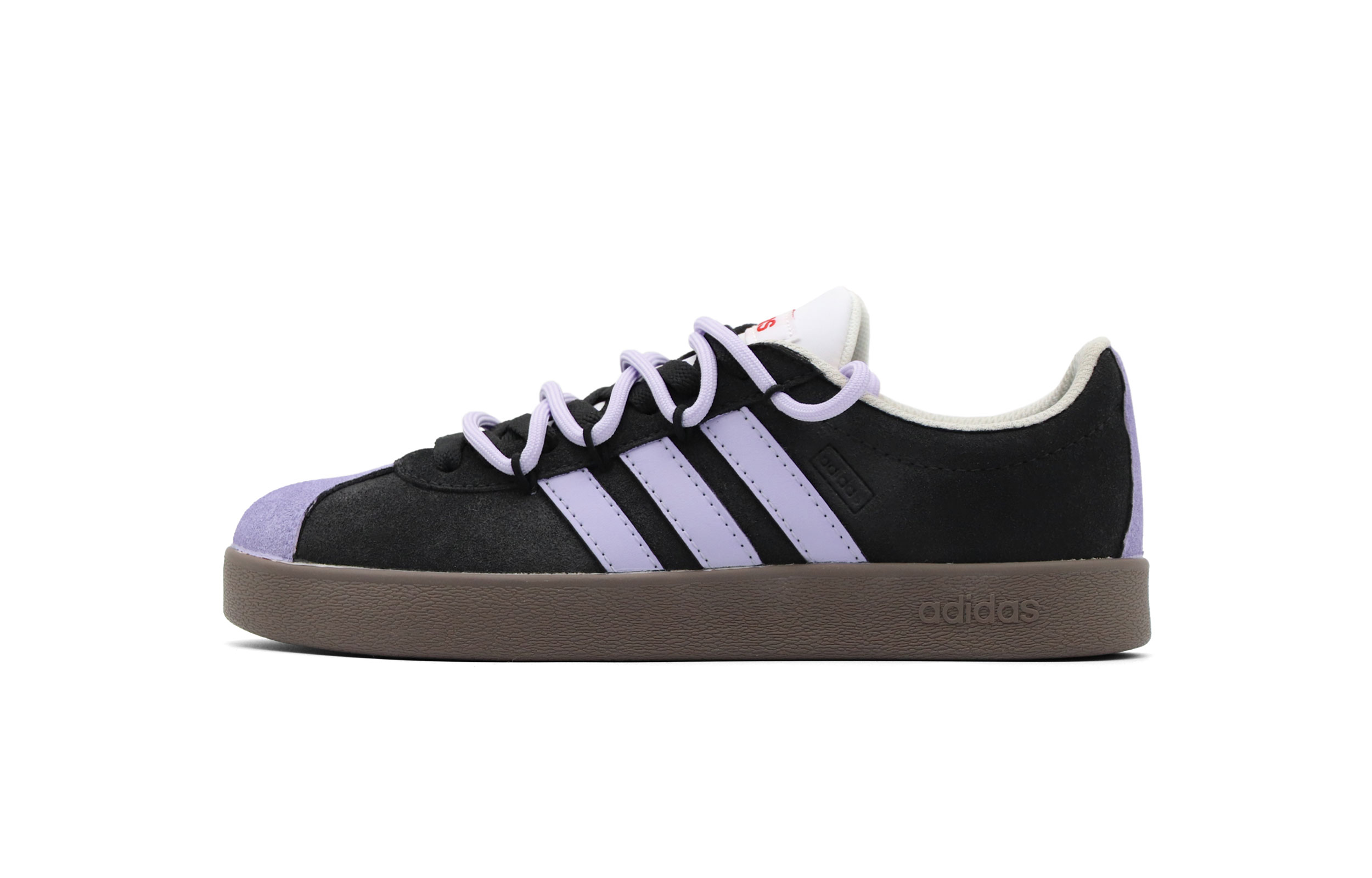 Adidas Neo VL Court Lifestyle Night Elf Anti Slip Wear Resistant Low Top Skateboard Shoes Unisex Black Purple купить в интернет-магазине Yoocart с быстрой доставкой по России.