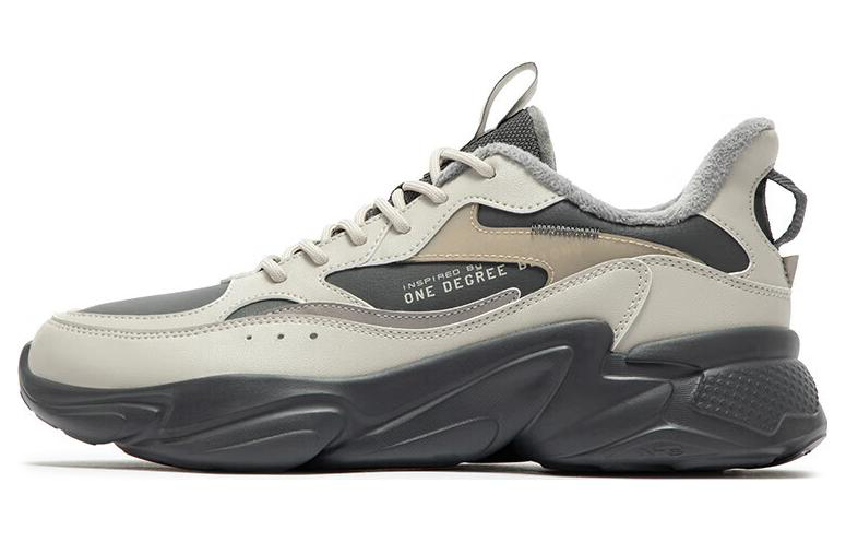 361° Dragon Se Cushioning And Breathable Low Top Running Shoes Men's Pumice Smoke Gray