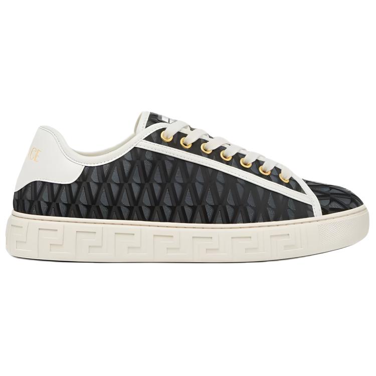 VERSACE Allover Versace Low top Skateboard Shoes Women's Black