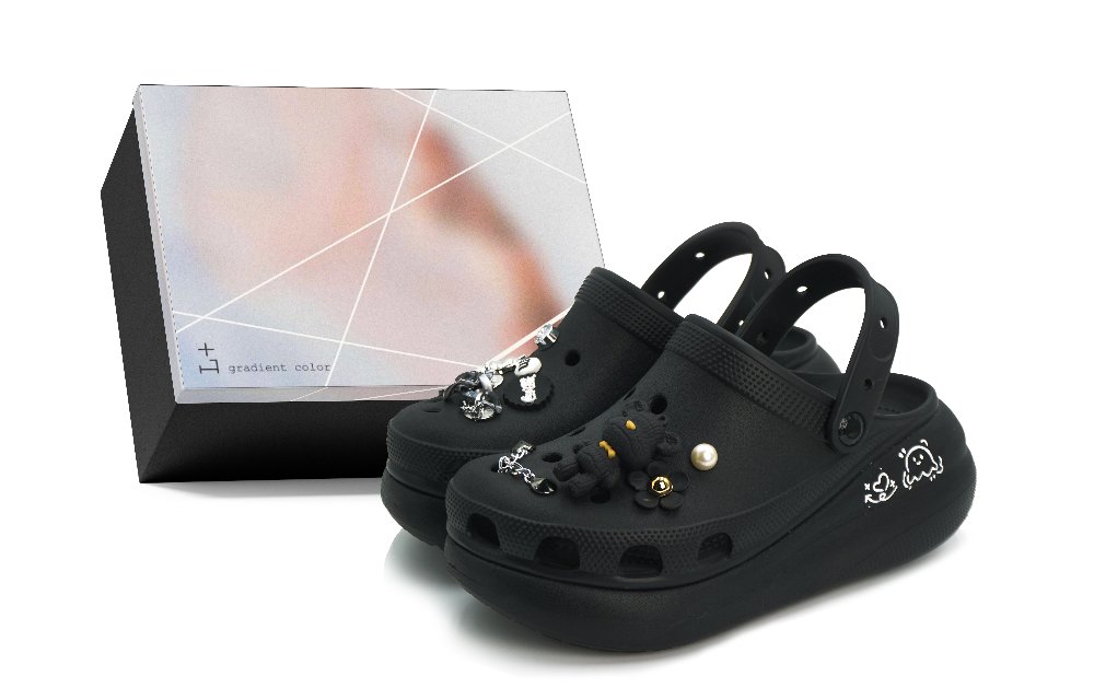 Crocs Crush Clog Clogs Unisex Black