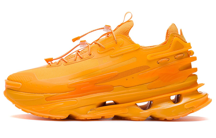 LiNing CF Tracing Goku Collection, Xingshan Low top Sports Casual Shoes Men's Mango Orange Yellow