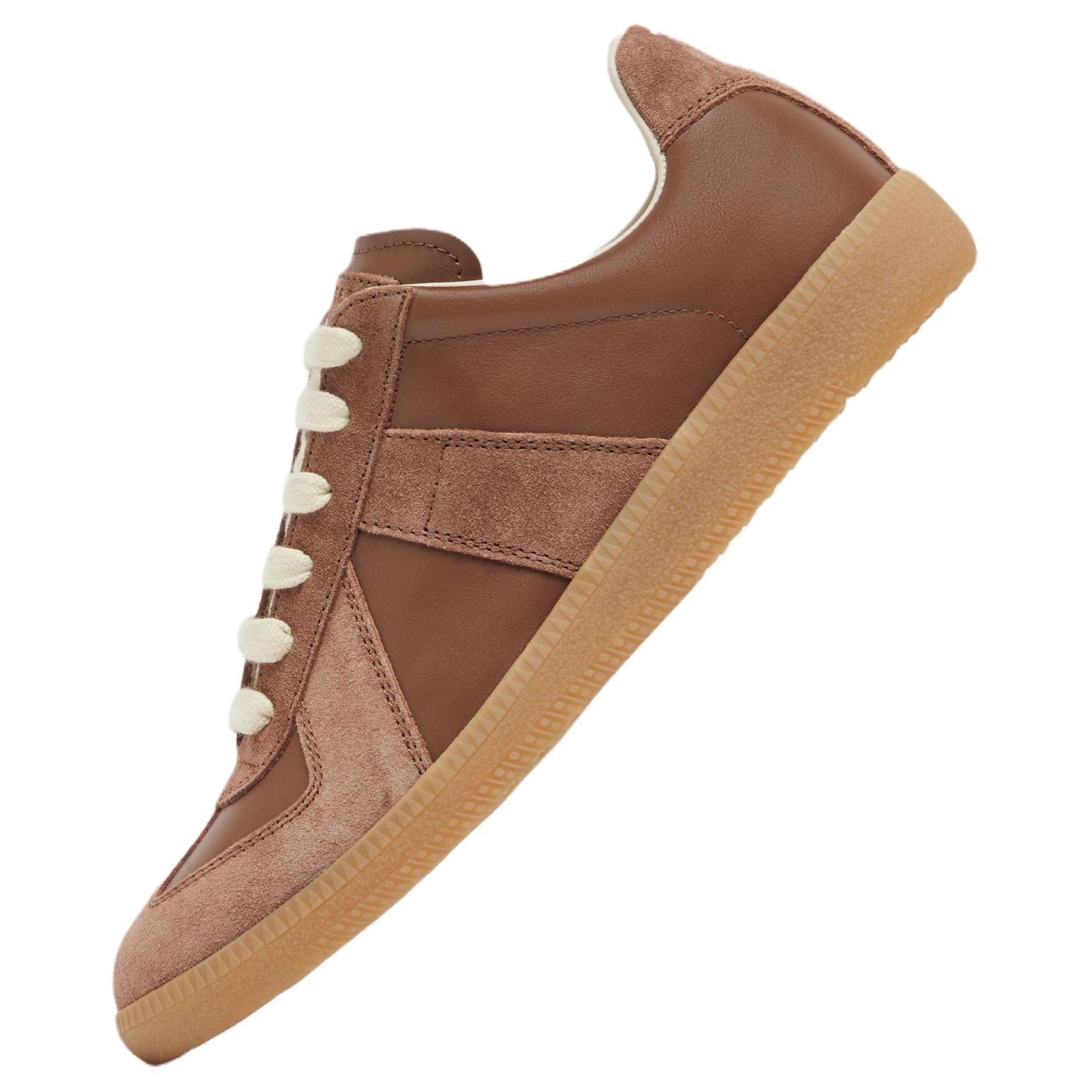 Maison Margiela Replica Low top Skateboard Shoes Men's Brown