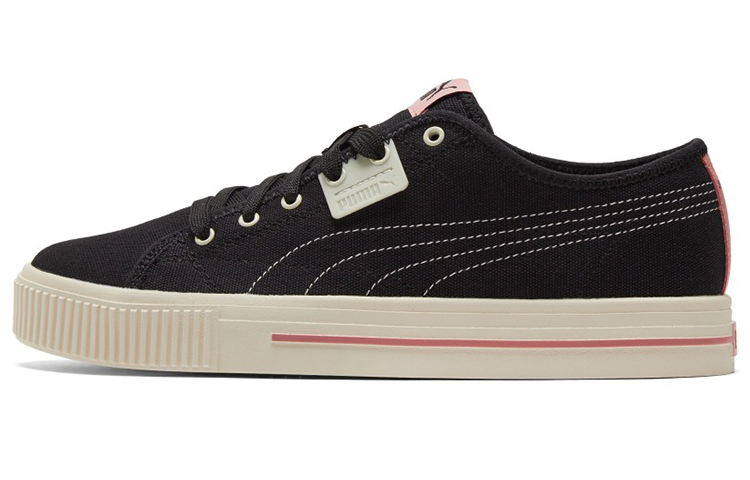 PUMA Ever Cv Casual Skateboarding Shoes Unisex Black Pink