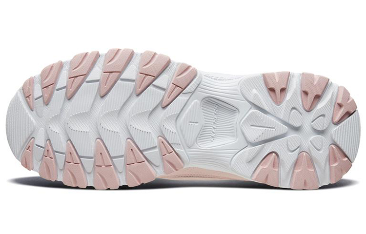 Skechers Encore Low Top Running Shoes Women's Pink Comfortable Platform Sports Shoes