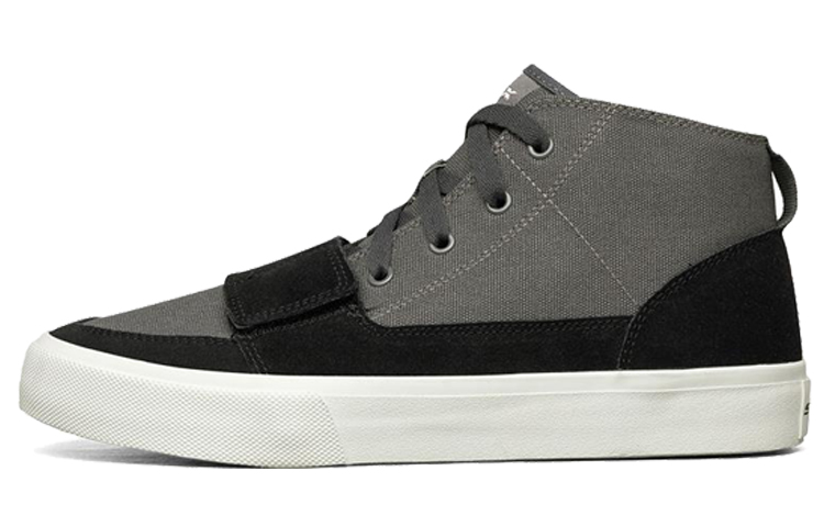 Skechers Mid Top Canvas Shoes Men's Charcoal