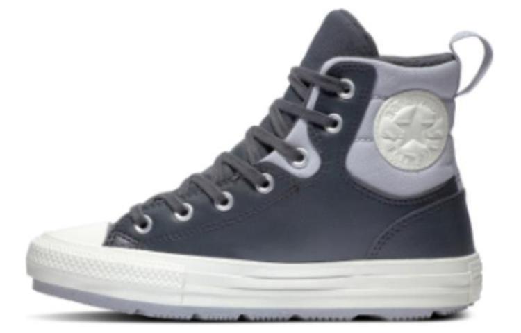 Converse Chuck Taylor All Star Berkshire Boot Durable Cushioning High-Top Canvas Shoes Unisex Gray