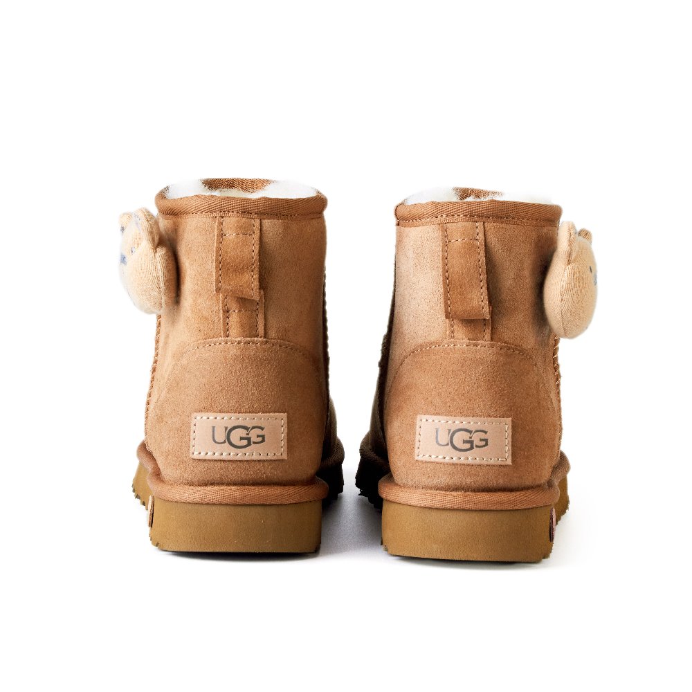 UGG Sad Little Corn Amber Thermal Abrasion Resistant Short Snow Boots Women's Caramel