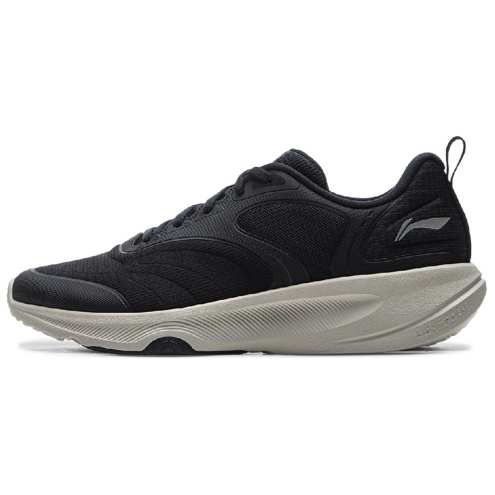 LiNing Lan Guang Shock Absorbers Slip Resistant, Abrasion Resistant, Breathable Low Top Training Shoes Men's Black