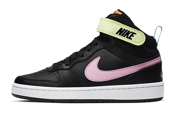 Nike Court Borough Mid 2 'Black Pink Blue Fury' GS