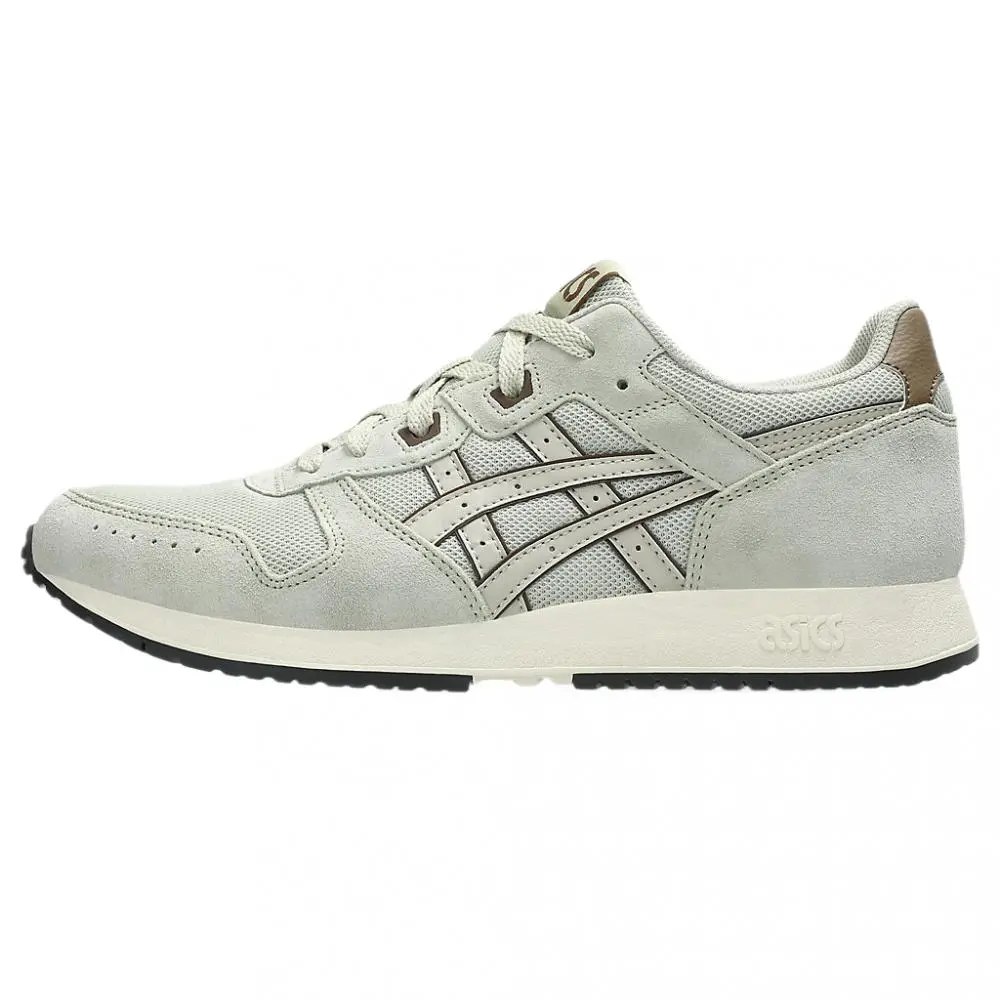 Asics Lyte Classic Shock Absorbers Low Top Running Shoes Unisex Gray Green