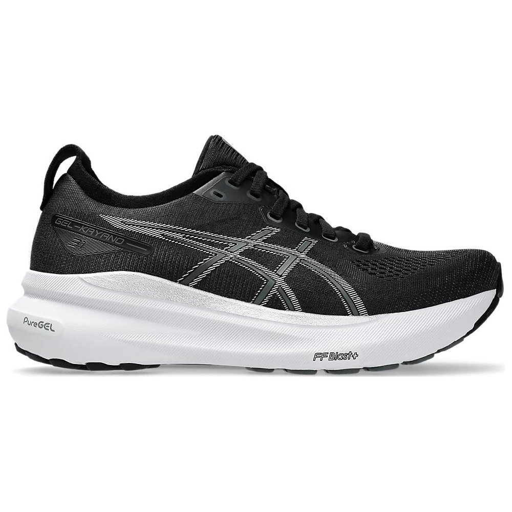 Asics Gel Kayano 31 Wide Sneakers 'Black Pure Silver' Women's