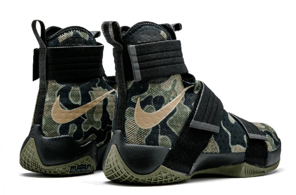 NIKE Zoom Soldier 10 Баскетбольные кроссовки Высокие Мужские