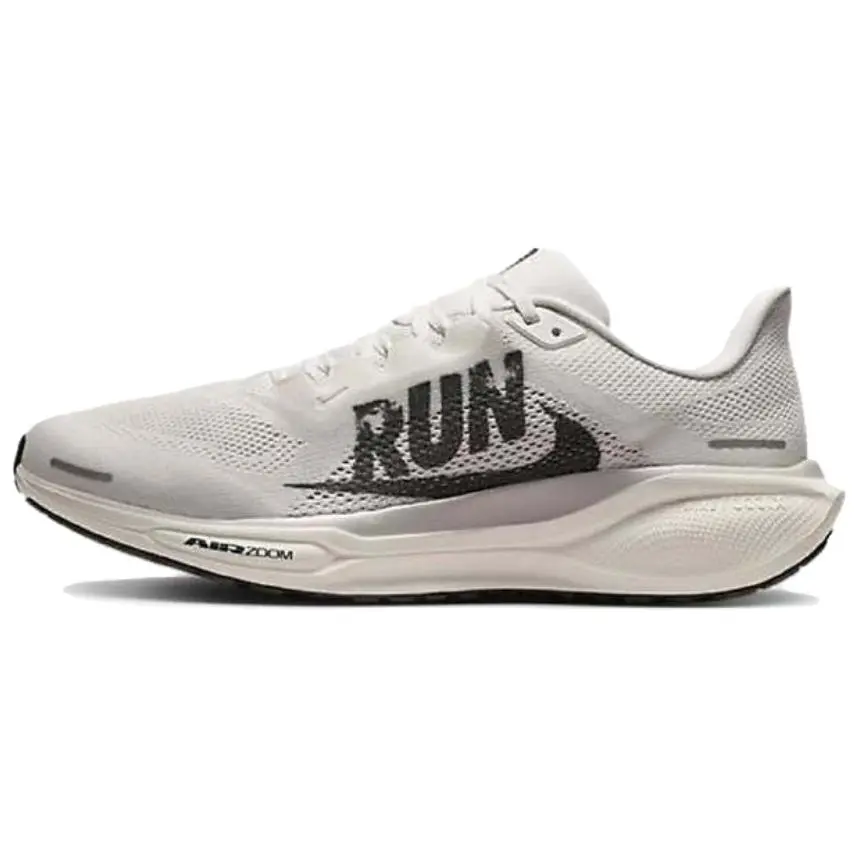 Nike Pegasus 41 Slip Resistant Abrasion Resistant Low top Casual Running Shoes Men's White