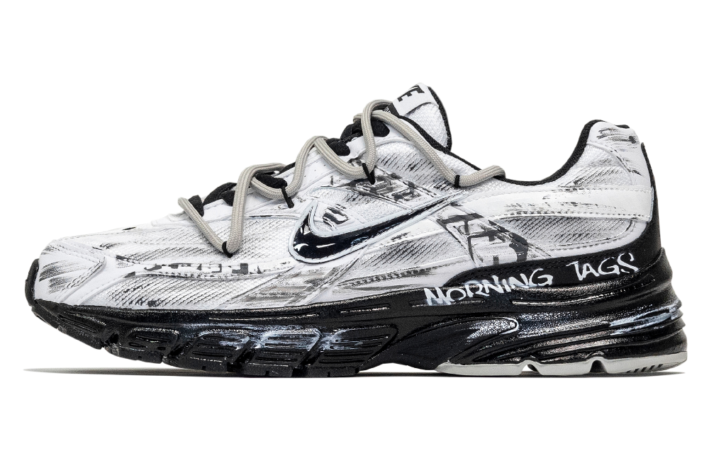 Nike Initiator Shock Absorbers Low Top Casual City Commute Running Shoes Unisex Premium Gray