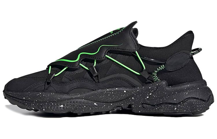 Ozweego Adidas Originals 'Black Solar Green'