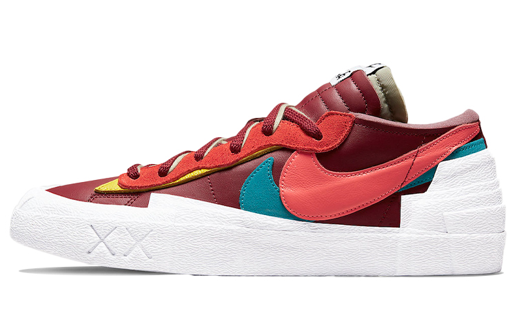 Nike Blazer Low Sacai Kaws Red
