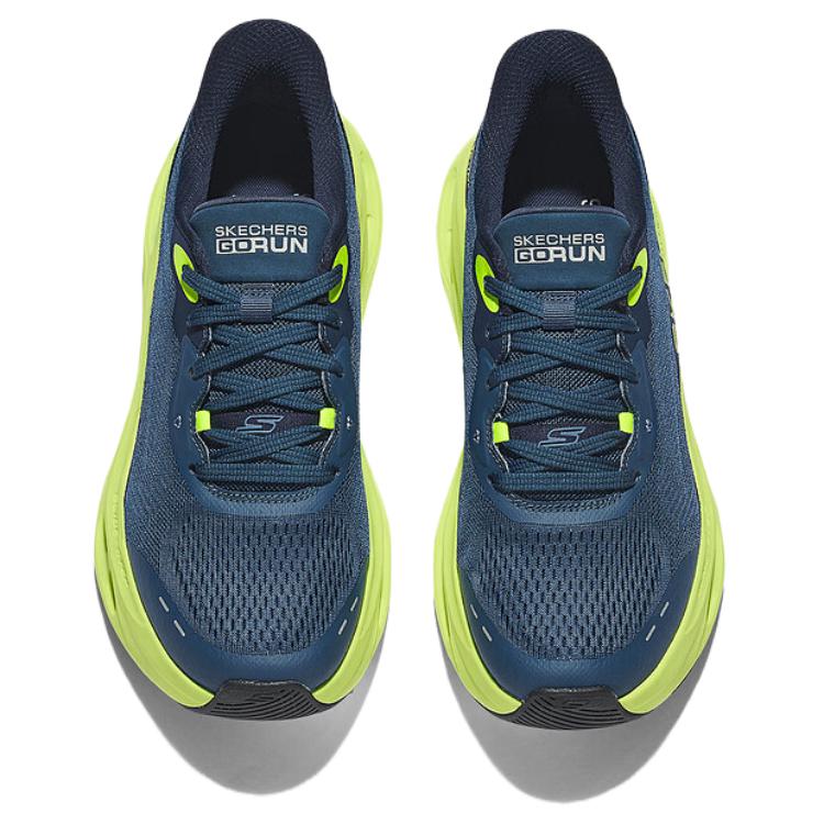 Skechers MEN'S GO Cushioning Support Low Top Running Shoes Men's Turquoise купить в интернет-магазине Yoocart с быстрой доставкой по России.