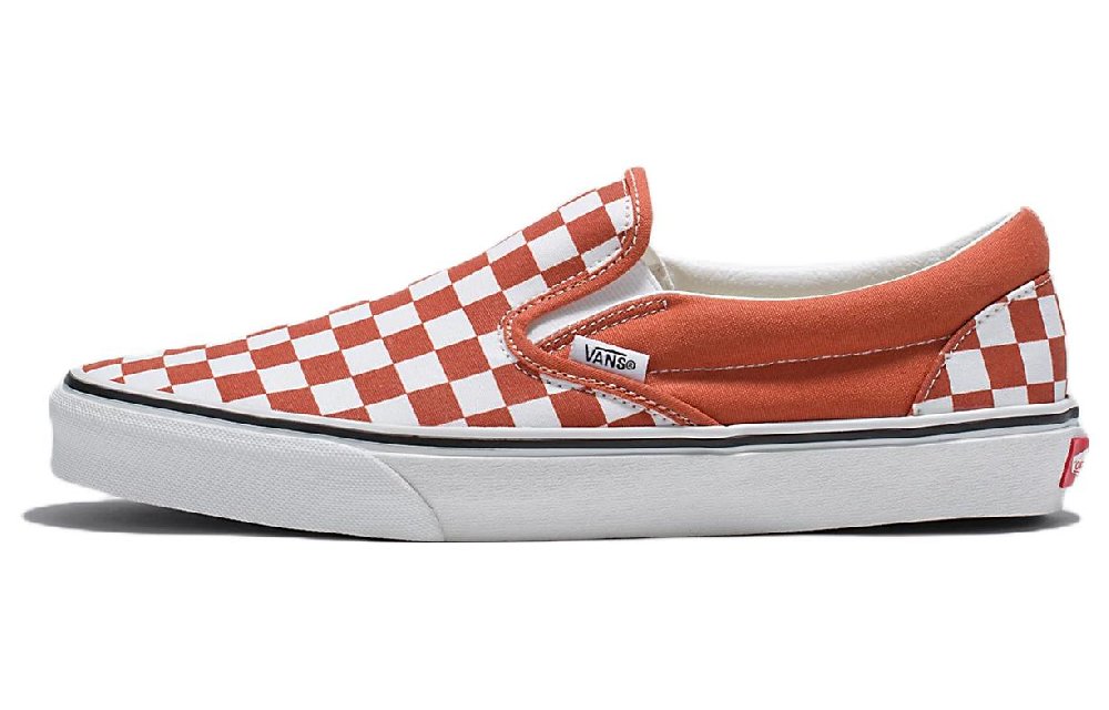 Vans Classic Slip On 'Checkerboard Burnt Ochre'