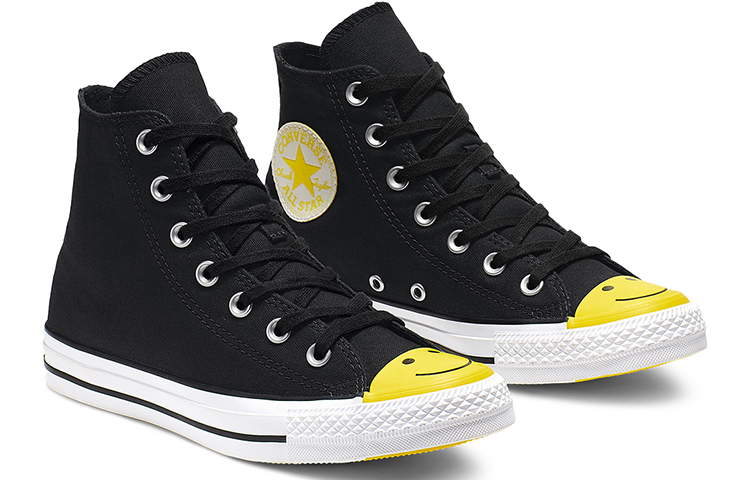 Converse Chuck Taylor All Star High 'Smiley Face   Black' купить в интернет-магазине Yoocart с быстрой доставкой по России.