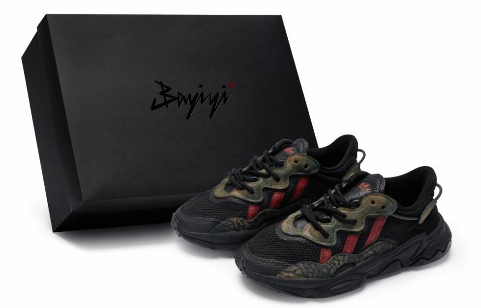 Adidas Originals Chunky Sneakers Unisex Low-Top Green/Red/Black