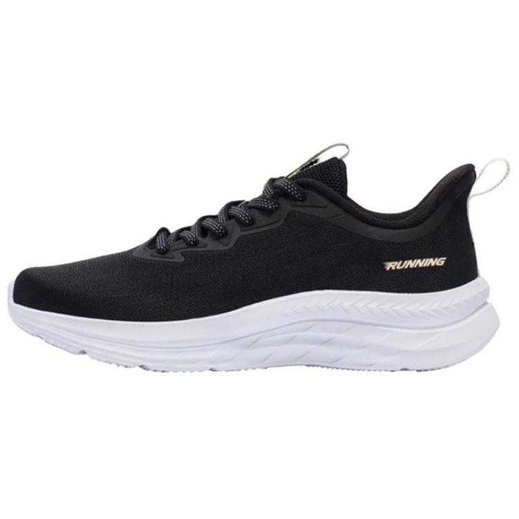 361° Cushioning Breathable Lightweight Low-Top Running Shoes Women's Black