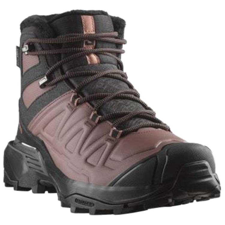 SALOMON Slip-Resistant Warm And Wear-Resistant High-Top Trekking Shoes Women's Black купить в интернет-магазине Yoocart с быстрой доставкой по России.