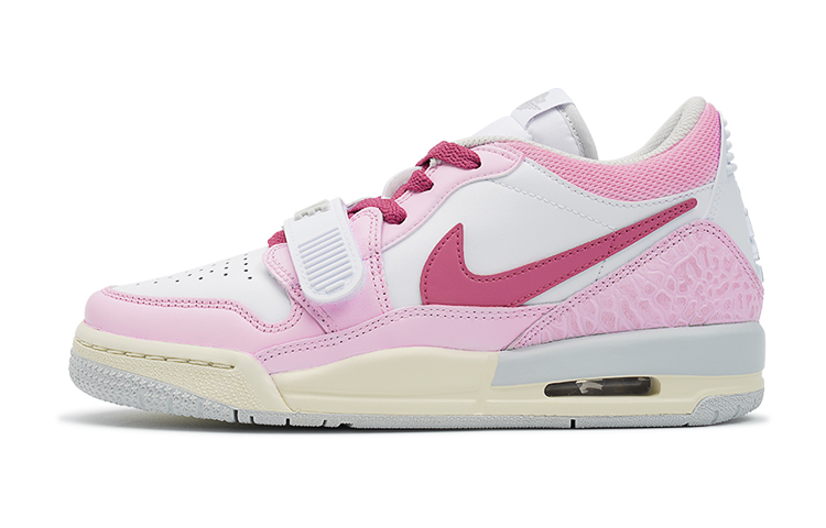 Jordan Legacy 312 Low Top Vintage Basketball Shoes GS Pink