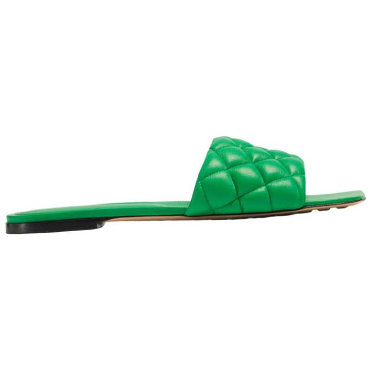 Bottega Veneta Padded Stylish Sandal Women's Green