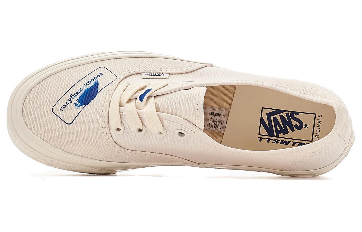 TTSWTRS x Vans Vault Cushioning, Wear Resistant Low Top Skateboard Shoes Unisex Beige купить в интернет-магазине Yoocart с быстрой доставкой по России.