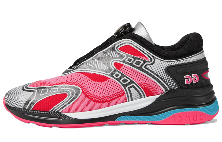 GUCCI Women's Ultrapace R 'Mismatched - Neon Pink Yellow'