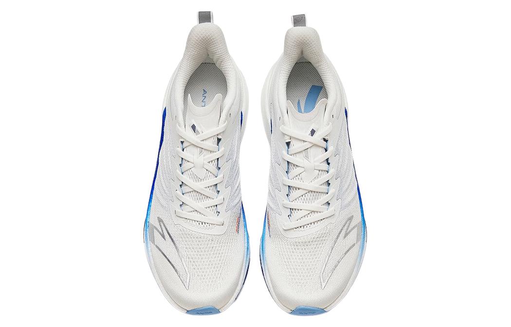 Anta MACH 3.0 Slip-Resistant Low-Top Running Shoes Men's White Blue купить в интернет-магазине Yoocart с быстрой доставкой по России.