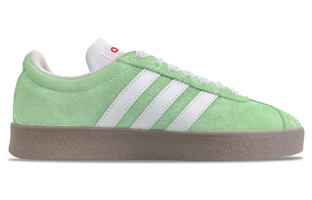 Adidas Neo VL Court 2.0 Anti Slip Wear Resistant Low Top Skateboard Shoes Women's Light Green