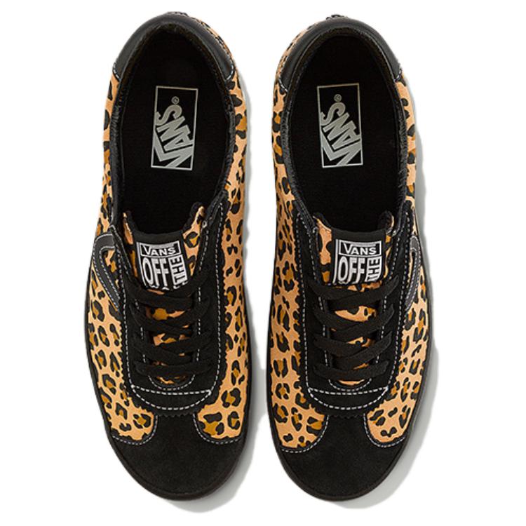 Vans Anti Slip Wear Resistant Low Top Skateboard Shoes Unisex Black Brown