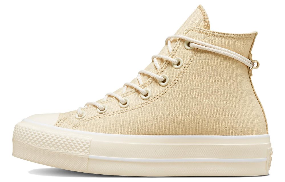 Converse Women's Chuck Taylor All Star Lift Platform Canvas High 'Oat Milk' Women's