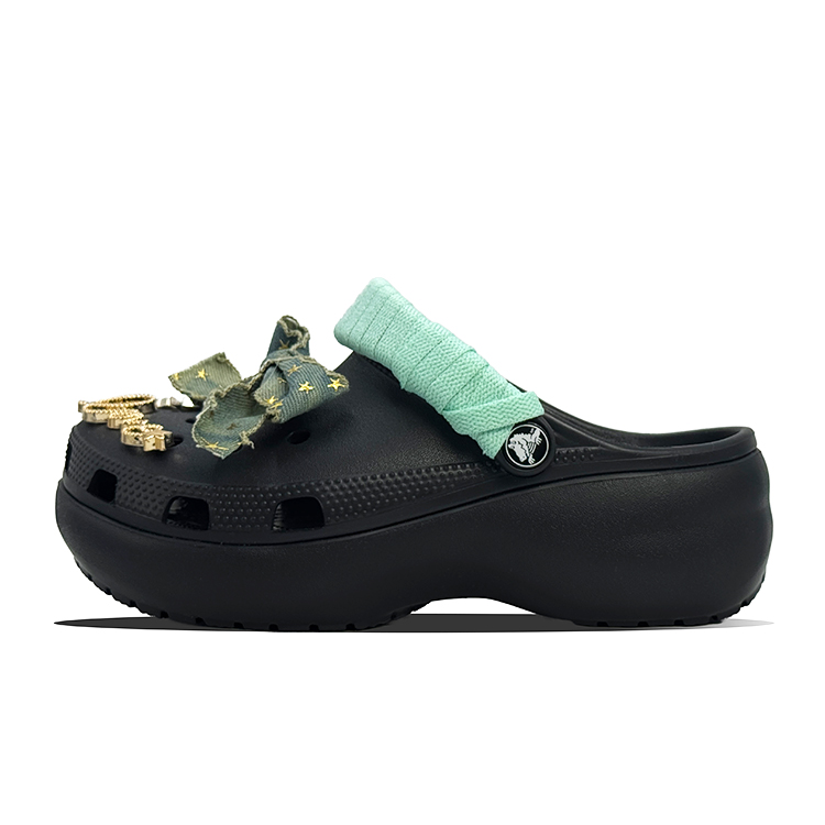 Crocs Classic Platform Clog Clogs Women's Black