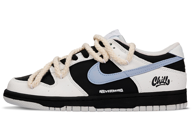 Nike Dunk Sugar-Free Soda Low-Top Skateboard Shoes Women's Black White Blue купить в интернет-магазине Yoocart с быстрой доставкой по России.