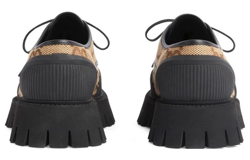 GUCCI Women's Maxi Gg Lace Up 'Beige Black' Women's купить в интернет-магазине Yoocart с быстрой доставкой по России.