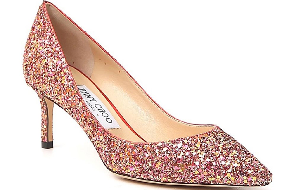 Jimmy Choo ROMY Slim Heel High Heels 6cm Women's Red