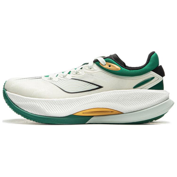 LiNing Yueying 4PRO Anti Slip Wear Resistant Low Top Running Shoes Men's White Green