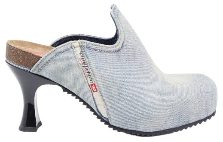 DIESEL D-Woodstock W 80mm Denim Mules купить в интернет-магазине Yoocart с быстрой доставкой по России.