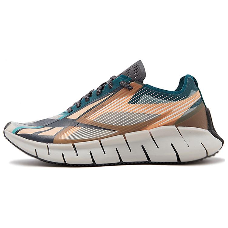 Reebok Zig 3D Storm Sports Shoes Grey/Green/Orange