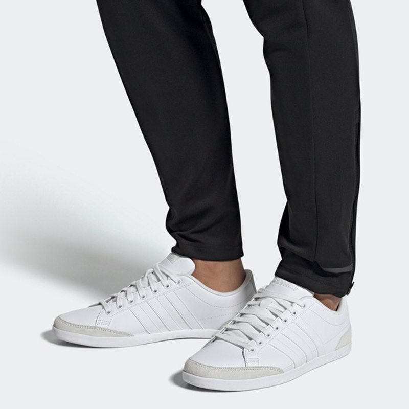 Adidas Neo Caflaire Retro Low Tops Casual Skateboarding Shoes White
